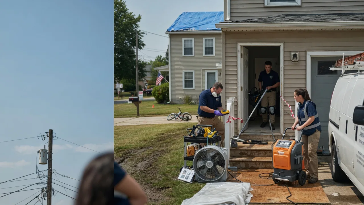 Water Damage Repair in Newhall, WV near me